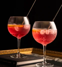NEW YORK GIN & TONIC GLASS 70CL 2PK