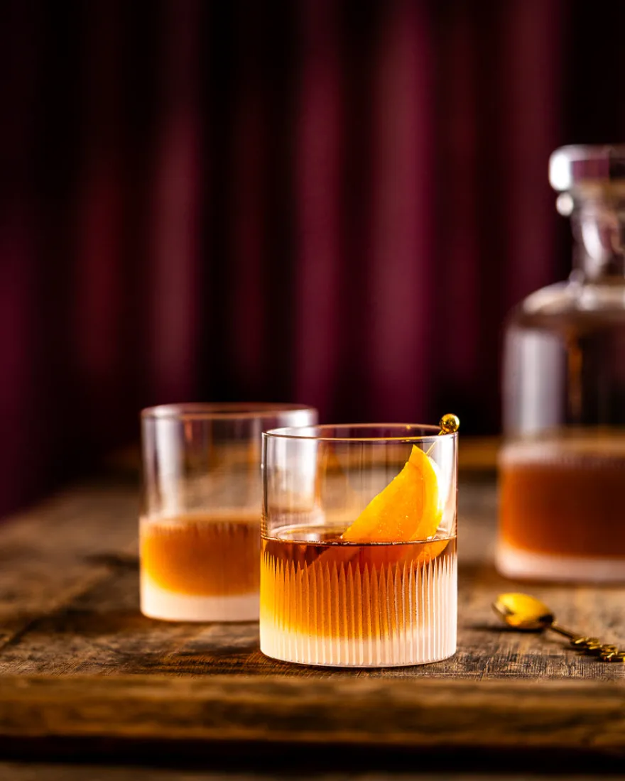 NEW YORK WHISKYGLASS 25CL 2PK