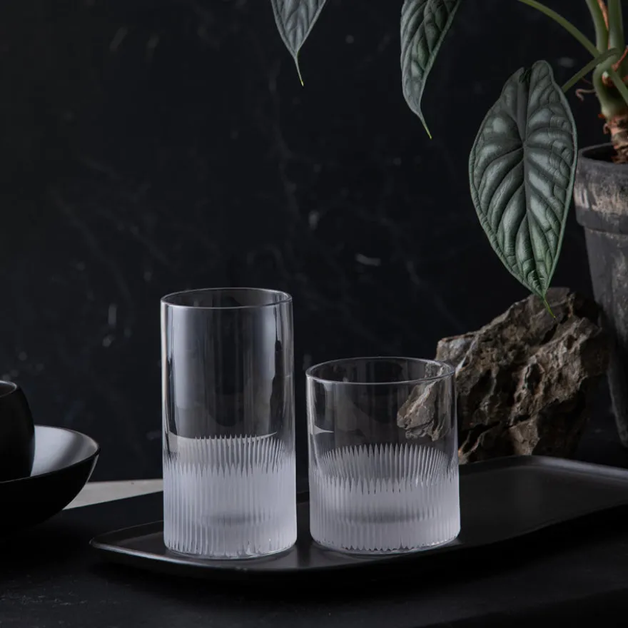 NEW YORK WHISKYGLASS 25CL 2PK