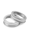 NORGESGLASSET ALUMINIUMSRING TIL SKRULOKK 2 PK