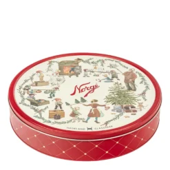 NORGESGLASSET KAKEBOKS RUND