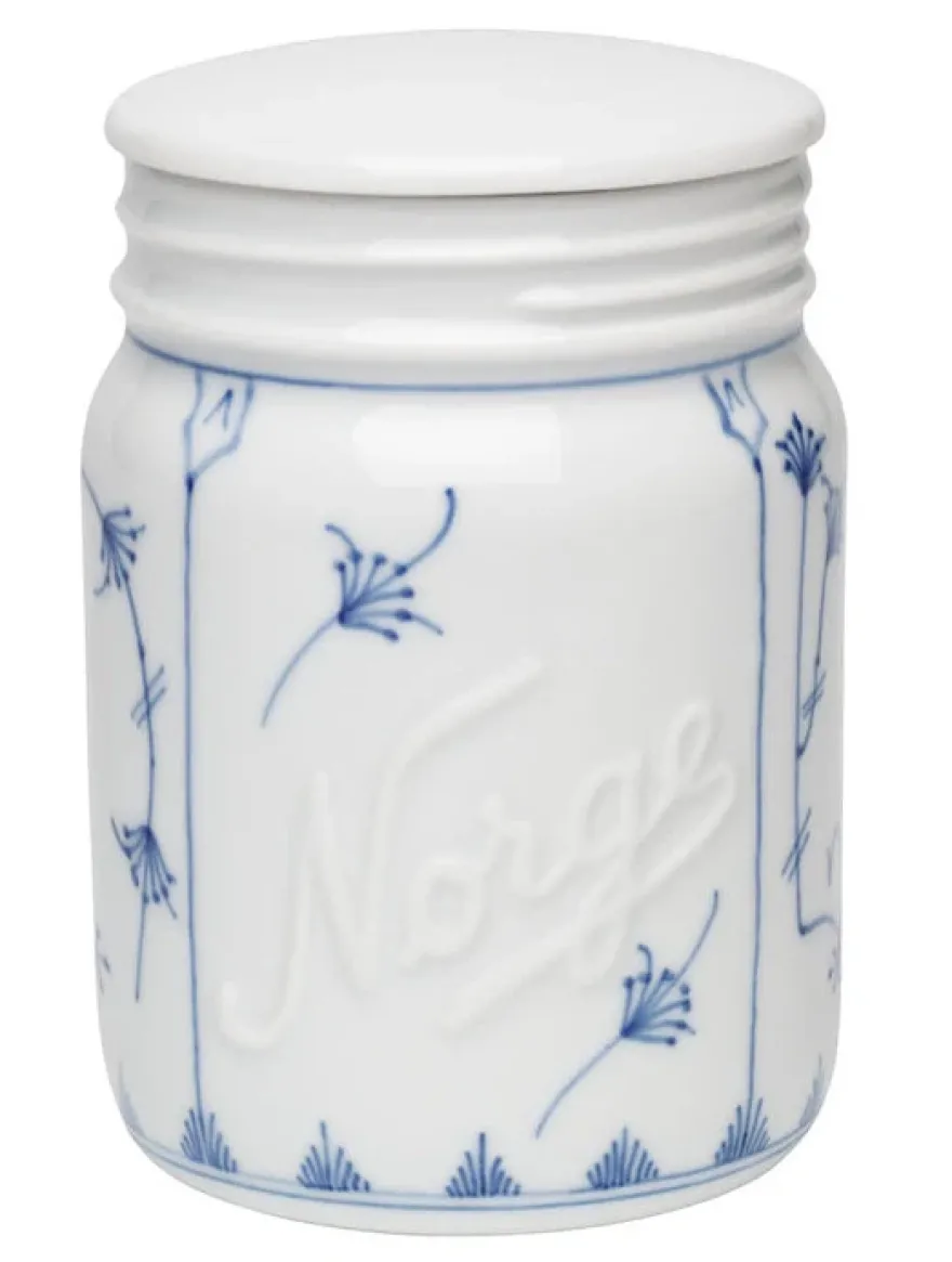 NORGESGLASSET OPPBEVARINGSKRUKKE 135 CL STRÅMØNSTER