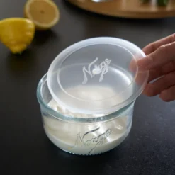NORGESGLASSET OPPBEVARINGSGLASS 37CL PLASTLOKK