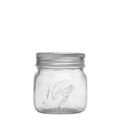 NORGESGLASSET OPPBEVARINGSGLASS 0,4L SKRULOKK 4PK