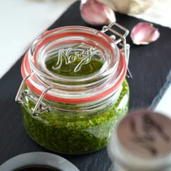 NORGESGLASSET OPPBEVARINGSGLASS 0,2L HENGSLET LOKK