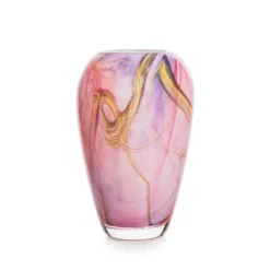 RED MORNING VASE 24 CM