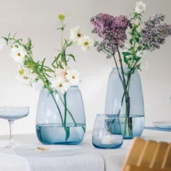 SICCORI VASE 11 CM HIMMELBLÅ