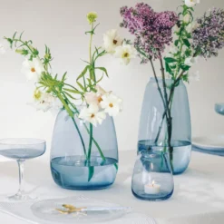 SICCORI VASE 11 CM HIMMELBLÅ