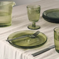 SIRI ASJETT 20,5 CM 4 PK GRØNN