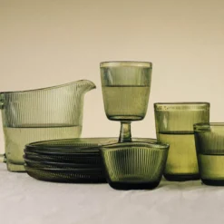 SIRI ASJETT 20,5 CM 4 PK GRØNN
