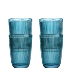 SIRI DRIKKEGLASS 30CL 4PK BLÅ