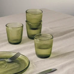 SIRI DRIKKEGLASS 20CL 4PK GRØNN