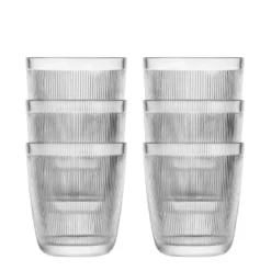 SIRI DRIKKEGLASS 20CL 6PK KLAR