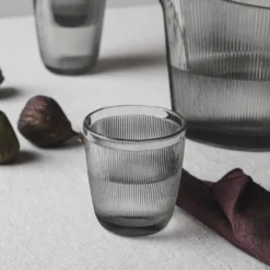 SIRI DRIKKEGLASS 20CL 6PK RØKGRÅ