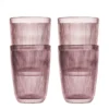 SIRI DRIKKEGLASS 30CL 4PK ROSA