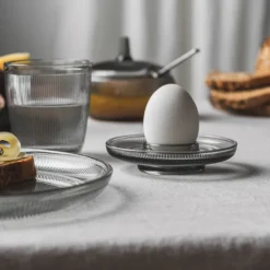 SIRI EGGEGLASS 4 PK RØKGRÅ