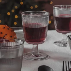 SIRI GLASS MED STETT 25 CL 4PK RØKGRÅ