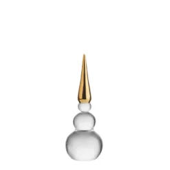 SNØMANN NISSE GULL 12,5 CM