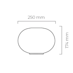 Taklampe Small 4169 Hvit