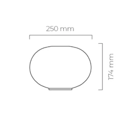 Taklampe 4169 Small Stålblå