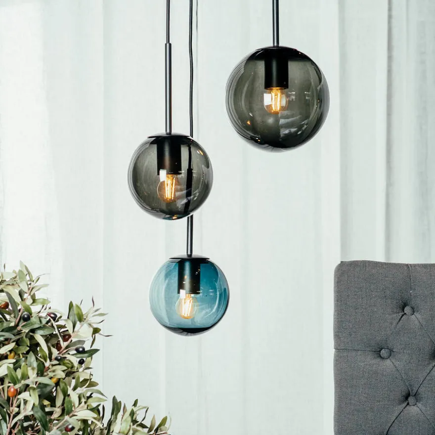 TAKLAMPE 4014 STÅLBLÅ