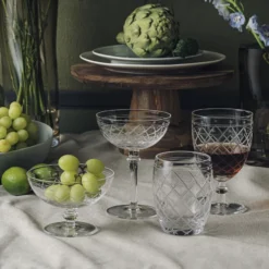 VICTORIA CHAMPAGNESKÅL RUTESLIP 25 CL 2PK